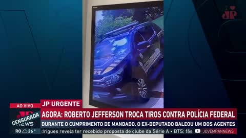 Roberto Jefferson troca tiros contra a Polícia Federal e agente acaba baleado