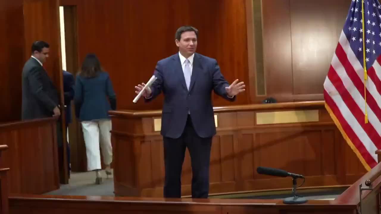 DeSantis Praises Clarence Thomas For His Service To America