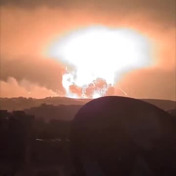 Apocalyptic scenes from Syria tonight