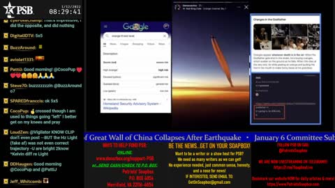 2022-01-12 07:00 EST - Patriots Soapbox AM: with LadyRWB , MykelJaye & DD