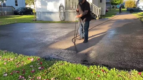 Professional Asphalt Spray Sealing: “The Yet Another Windy One” Top Coats Pavement Maintenance