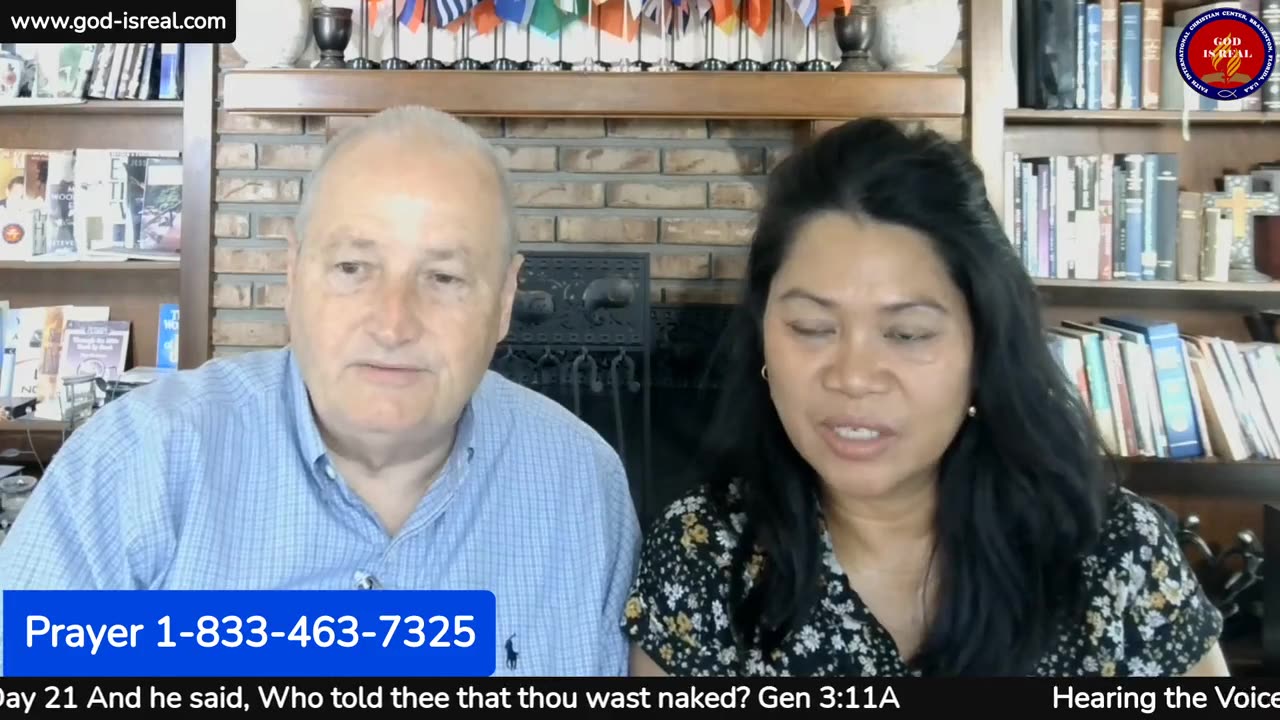 September 29, 2023 Topic: Hearing The Voice of God Day 21 Genesis3:11A - Pastor Chuck Kennedy