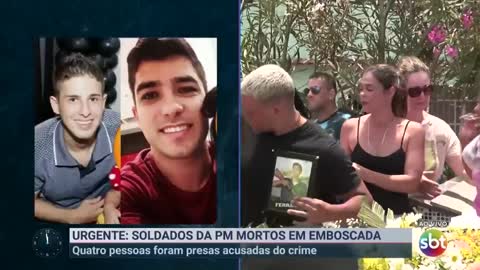 PMs são mortos em emboscada; quatro suspeitos são presos