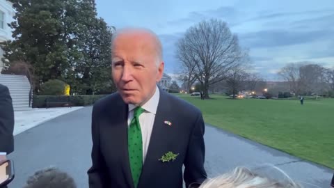 Joe Biden walks backwards away from MEDIA after confronted with the CCP PAYOFFS accusation