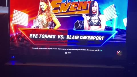 Blair Davenport Vs Eve Torres