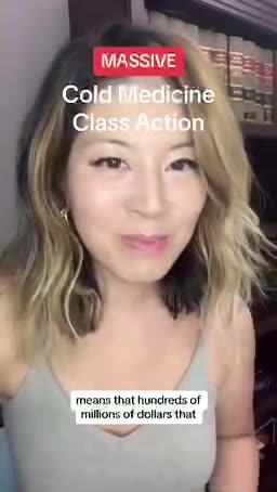 A massive class action suit has been filed against makers of decongestants containing phenylephrine