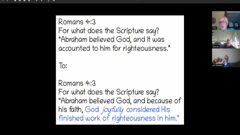Talk 27 - Justification and Related Themes (2/7) - "Three Words" - The First Word - 1519 - εἰς eis