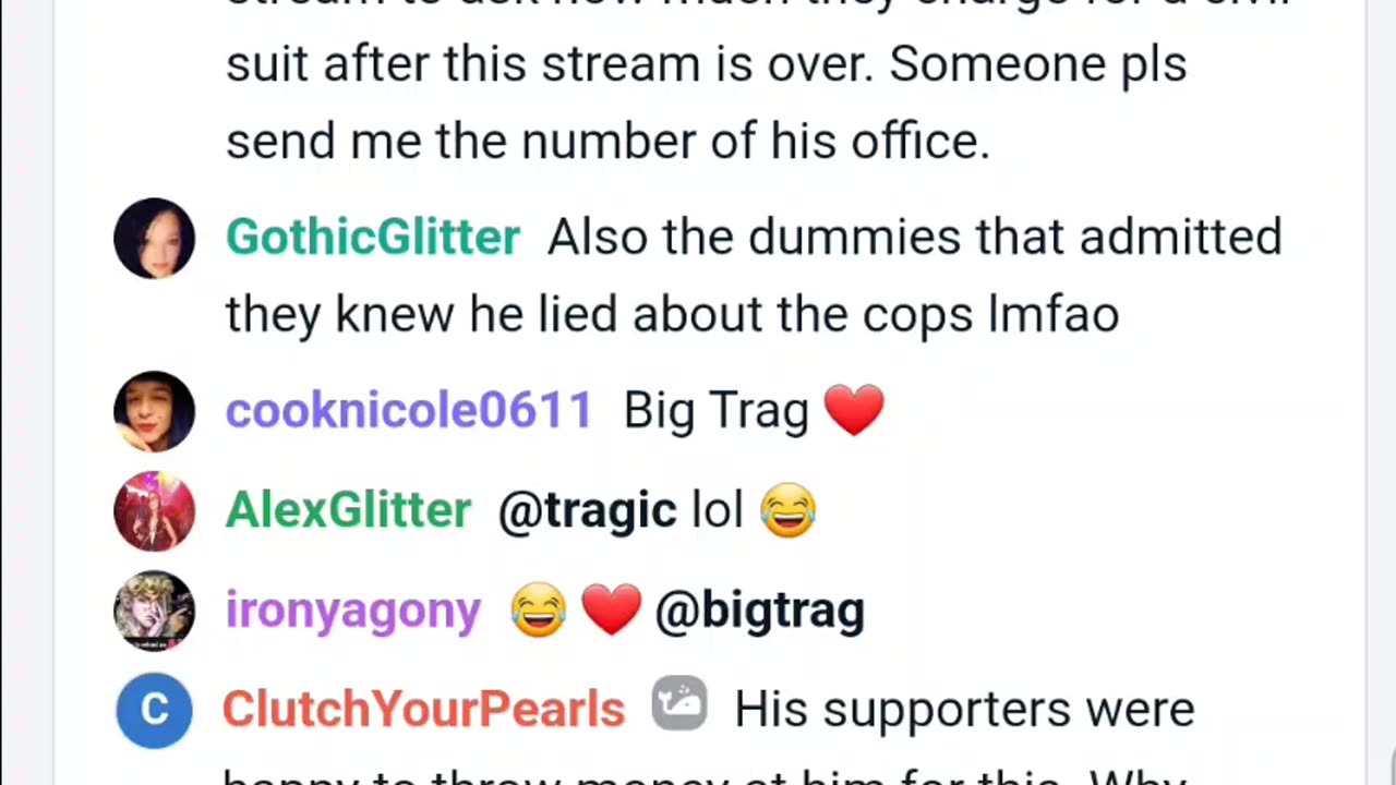 Rumble chat 4/11