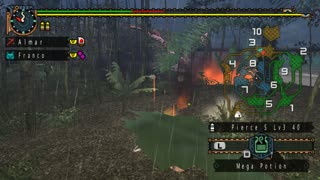 Monster Hunter Freedom Unite - Pink Dance in the Jungle Quest Walkthrough