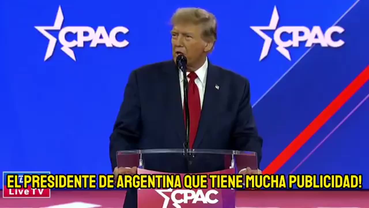 TRUMP AMIGO DE MILEI