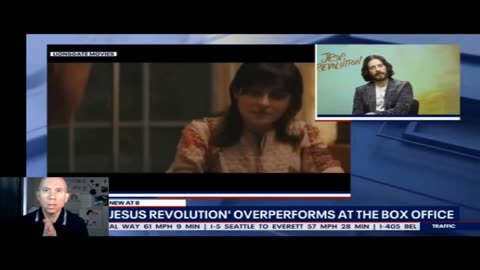 Jonathan Roumie shines in an interview on Fox13 talking about box office hit Jesus Revolution