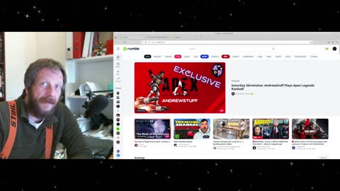 Being featured on Rumble? High live viewer numbers!