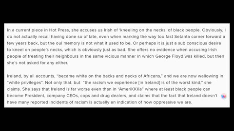 Racist Much????? (Derek Domino) 3-07-24