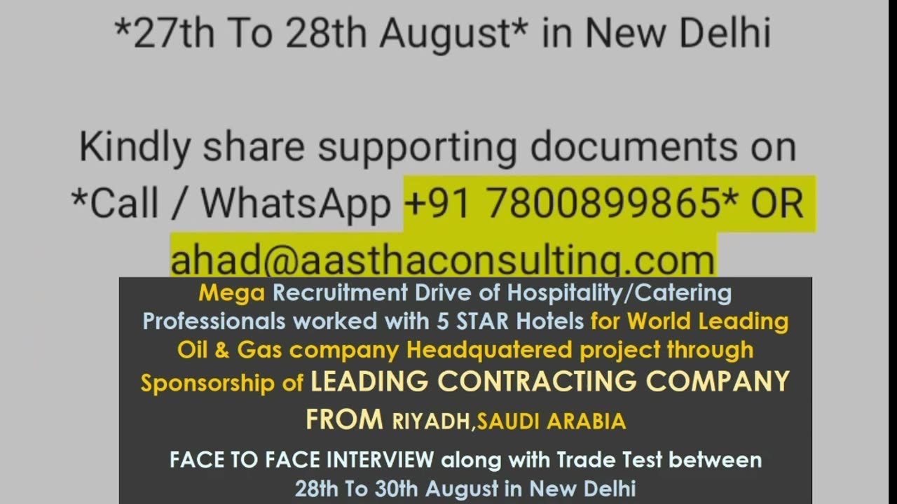 Hiring From India Apply Now