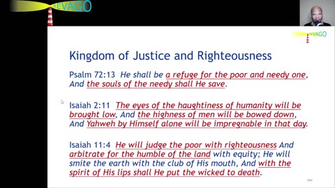 RE 310 Kingdom Of Justice and Righteousness