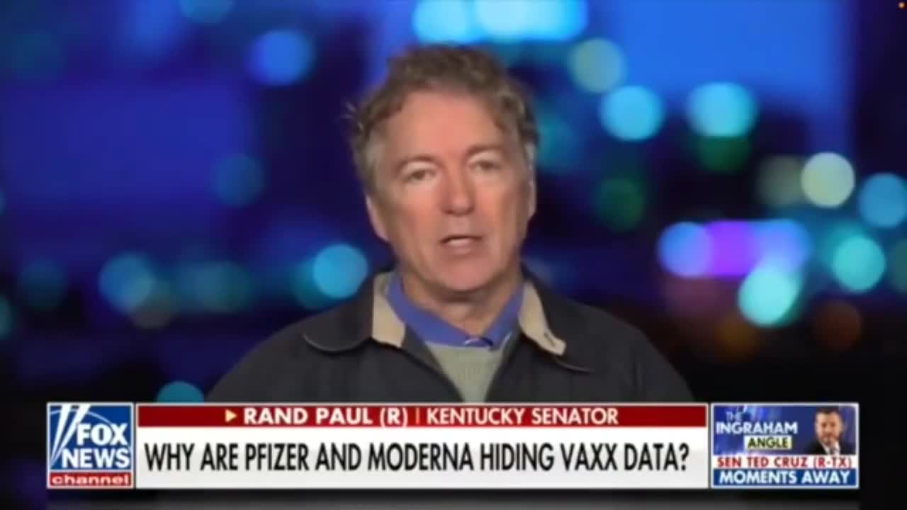 Sen. Rand Paul about natural immunity