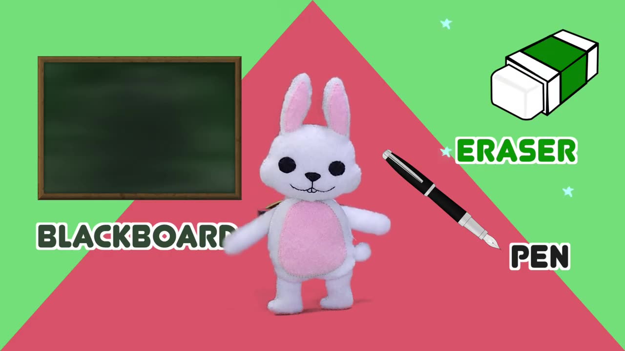 School supplies song - Educational song for kids
