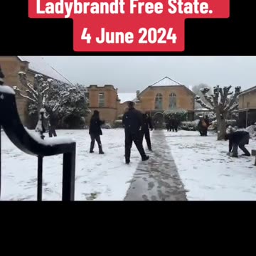 SNOW IN FREE STATE SOUTH AFRICA