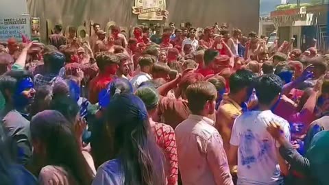 COLLAGE HOLI CELEBRATION 🎊