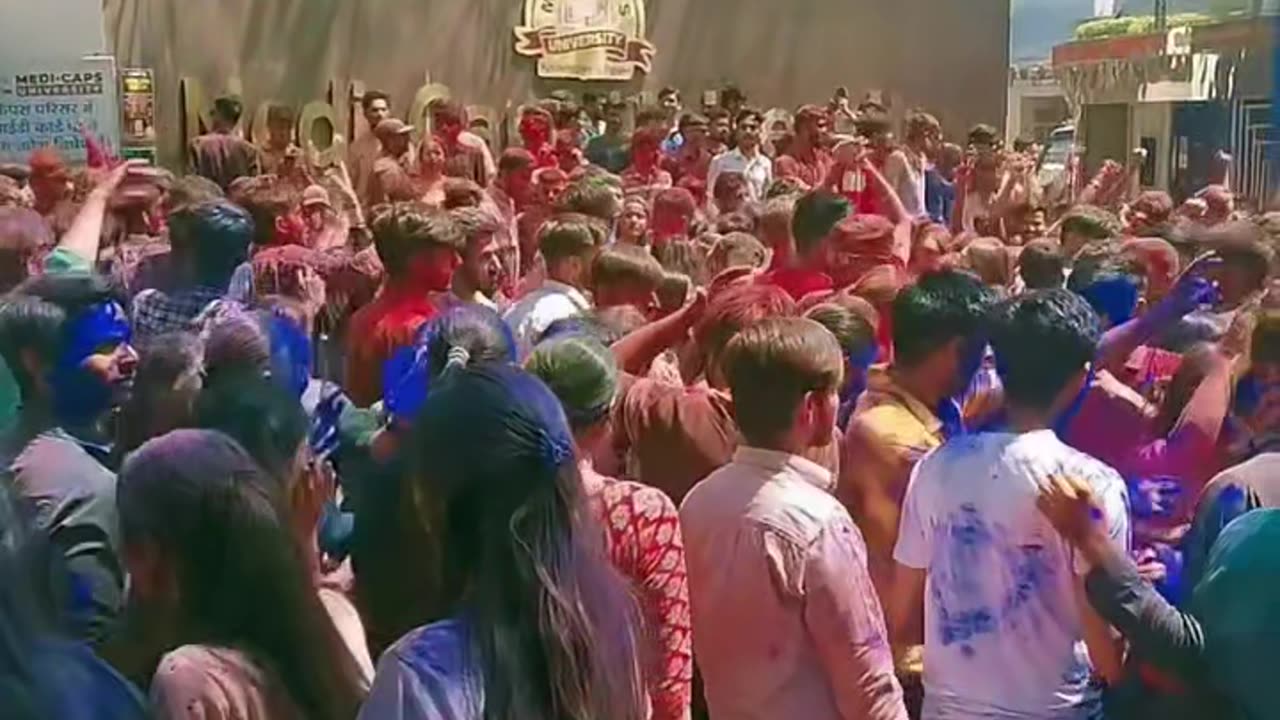 COLLAGE HOLI CELEBRATION 🎊