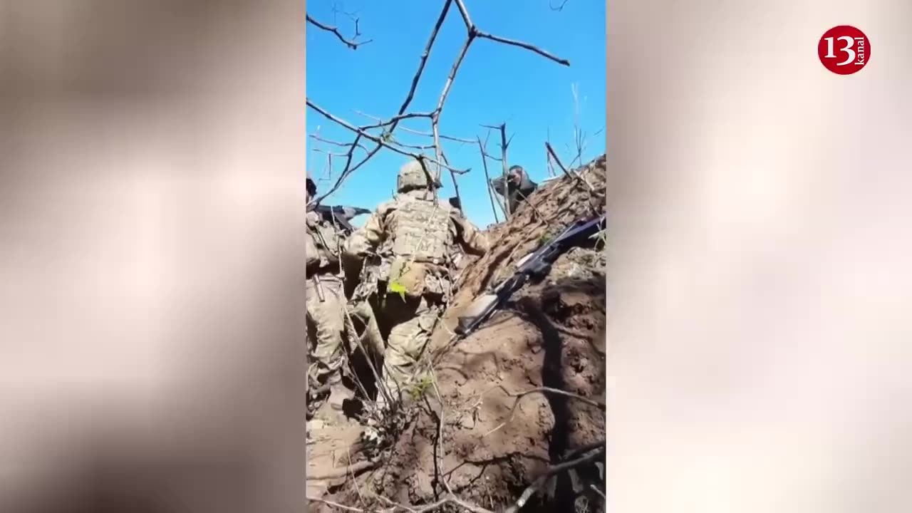 Russian fighter came to Ukrainians’ trench and SURRENDERED