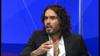 Russel Brand and Nigel clash over immigration BBC