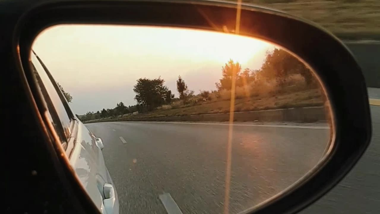 Driving on motorway