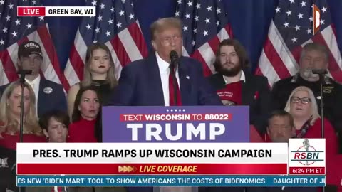 Trump’s Rally in Green Bay, Wisconsin [Full Speech]