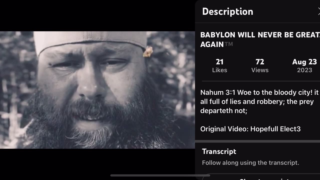 Babylon (America) Will NEVER Be Great…Again