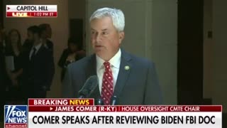 BREAKING: Comer Initiates Contempt of Congress Proceedings Against Chris Wray