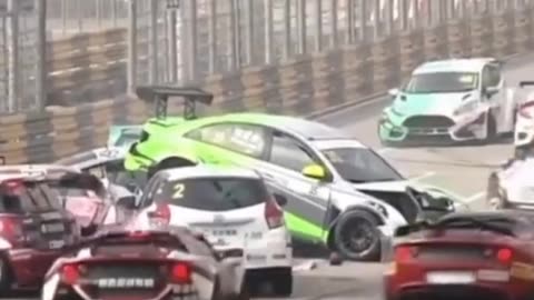 Worst Touring Car crash of all time shorts cars crash