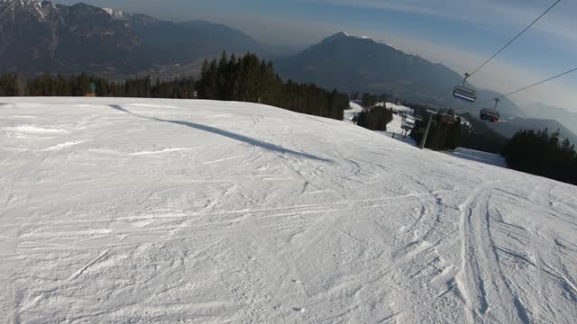 Garmish Germany Snow Boarding