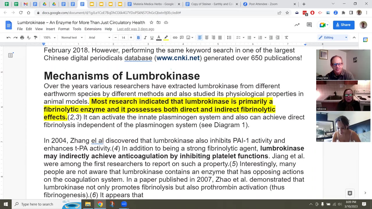 Health Alkemy Community Dinner Talks March 10 2023 Enzymes and Types of Radiation