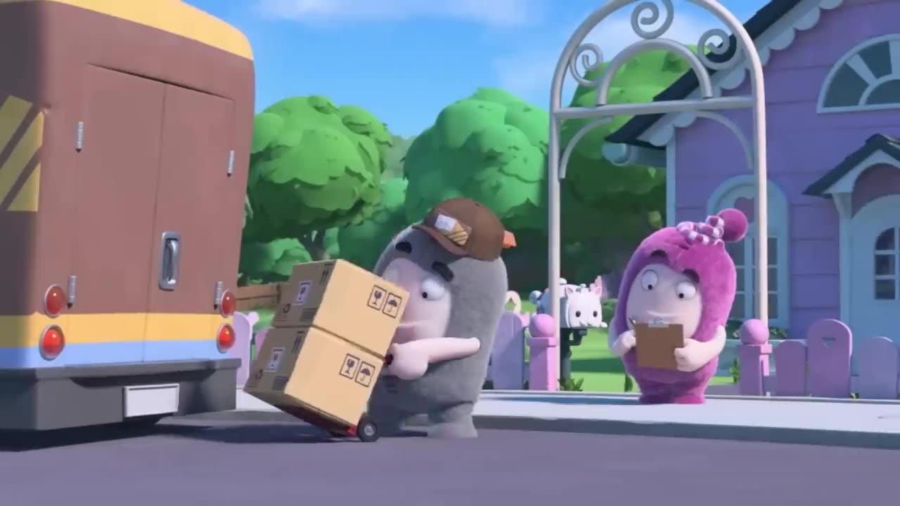 Pogo the powerful /oddbods ep /funny cartoon for kids