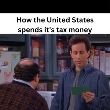 US Tax Spending | Joke | Sounds About Right!!!