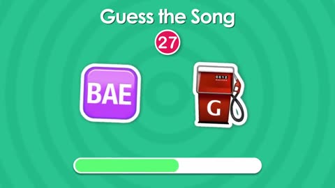 Guess the song by emoji challenge