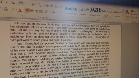 How to format a book in Word 2010 using styles