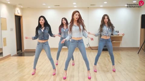 Dal Shabet - Someone like U' (Close up Version) Dance Practice