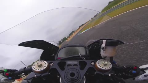 BMW HP4 Track Ride POV