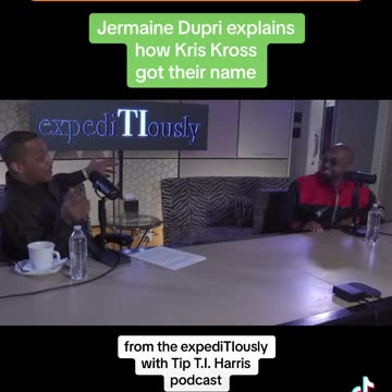 Jermaine Dupri explains how Kris Kross got their name