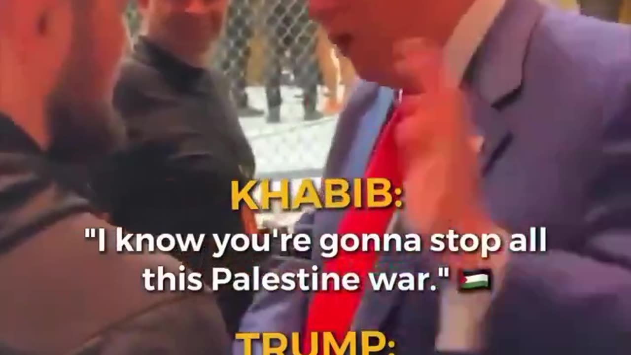 President Donald Trump said to a Russian that he will stop the war in Palestine