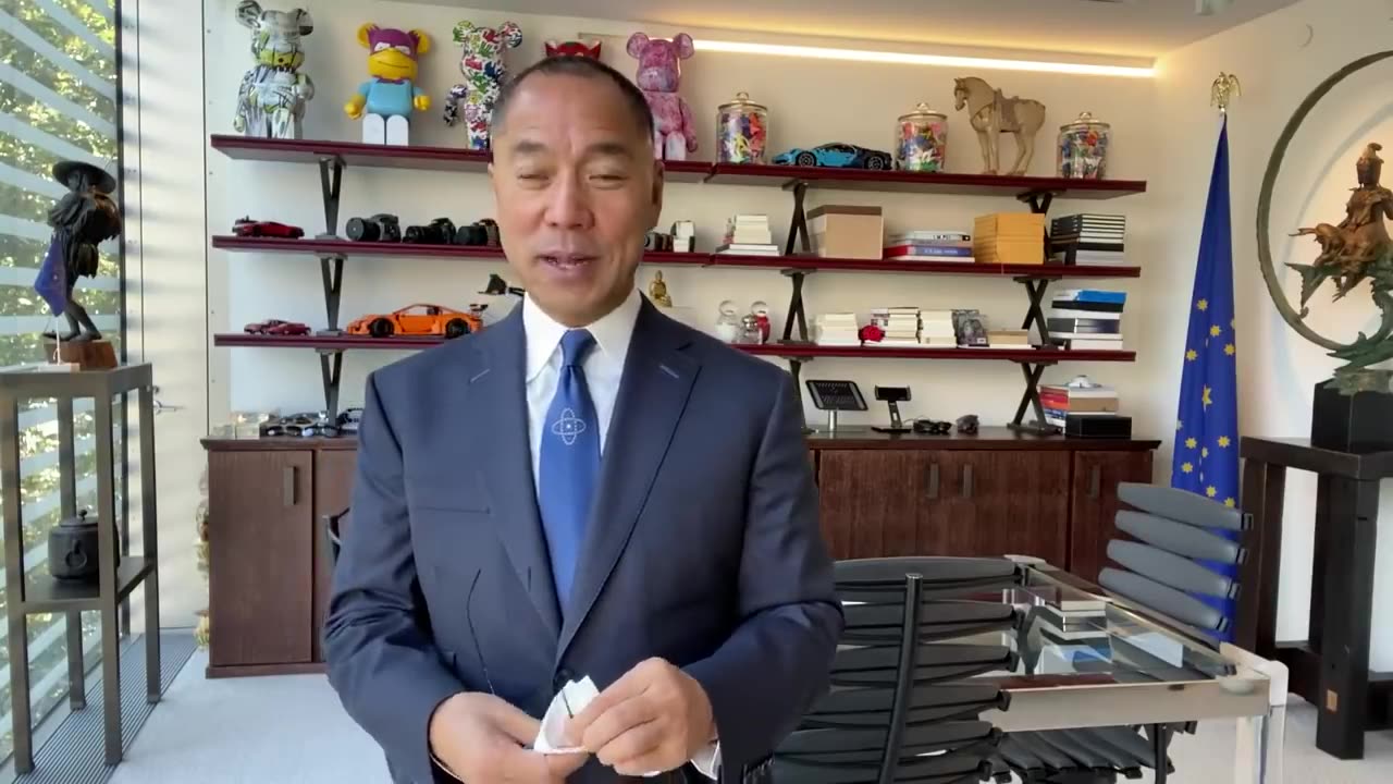 20200923文贵先生GETTR：尊敬的战友们好．文贵开会前．给战友们汇报一下，国内政治以及灭共的国际形势．一切都已经开始！