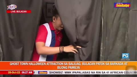 Pinoy news reporter got this time, but his reaction is so very funny