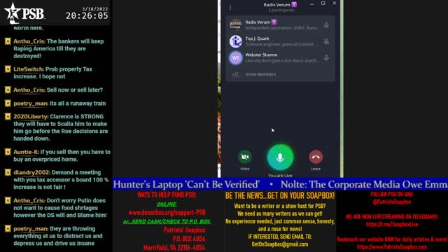 2022-03-18 19:00 EDT - Digging Deeper: with Raddix, and DrunkPiñata