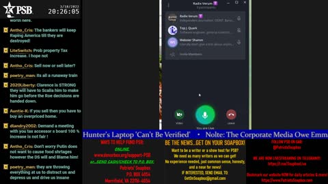 2022-03-18 19:00 EDT - Digging Deeper: with Raddix, and DrunkPiñata