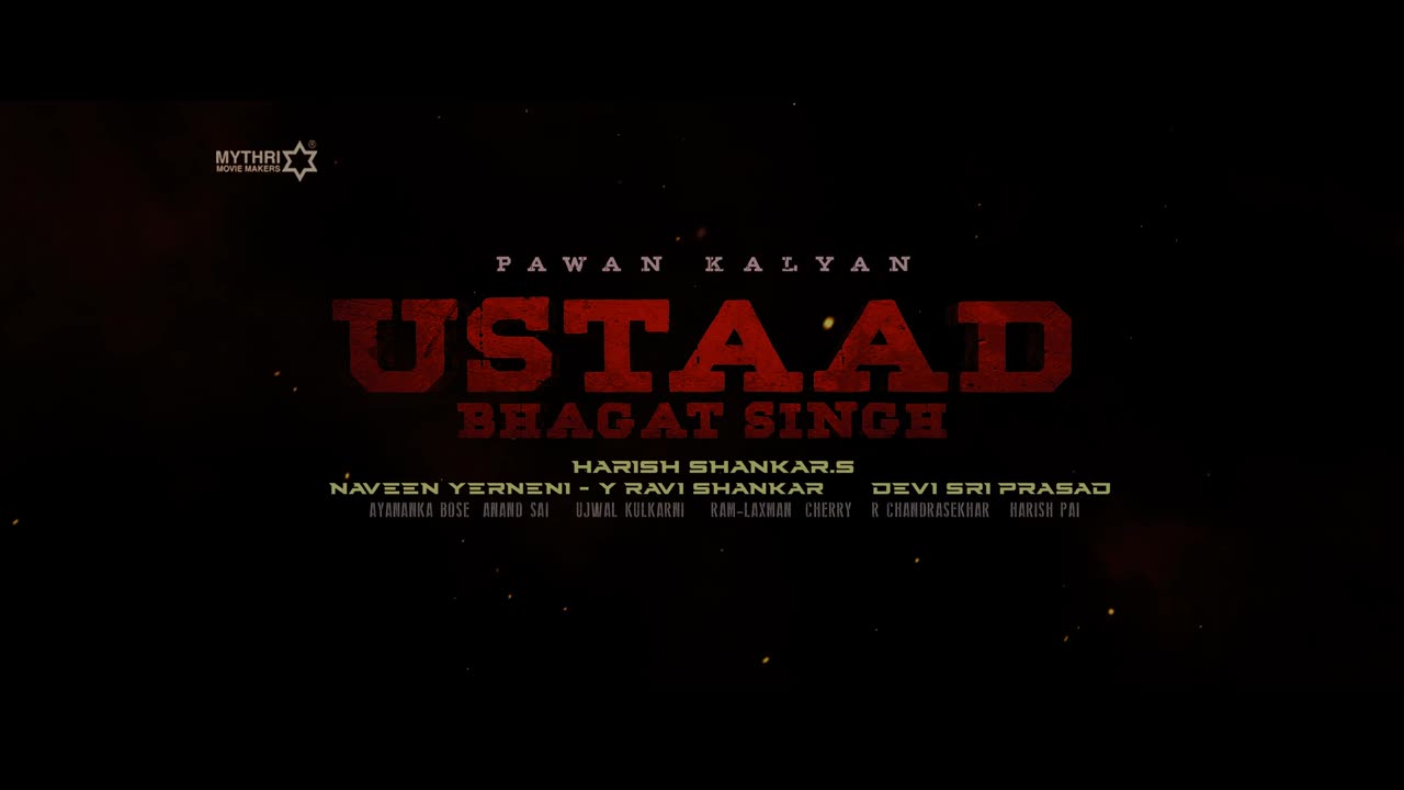 WATCH NOW : 𝐁𝐇𝐀𝐆𝐀𝐓'𝐒 𝐁𝐋𝐀𝐙𝐄 | Ustaad Bhagat Singh | Pawan Kalyan | Sreeleela | Harish Shankar | DSP