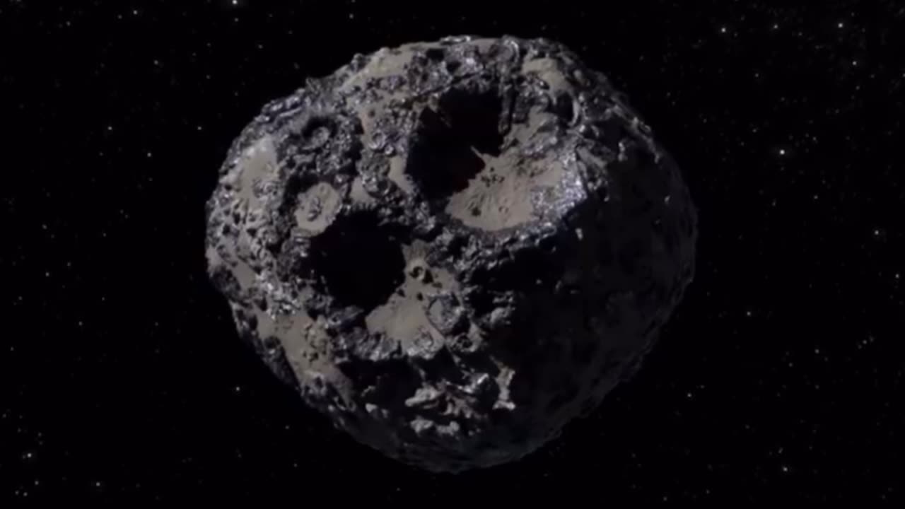 The Most Valuable Object in 4K#NASA#asteroid#space#metallic#rare#4K