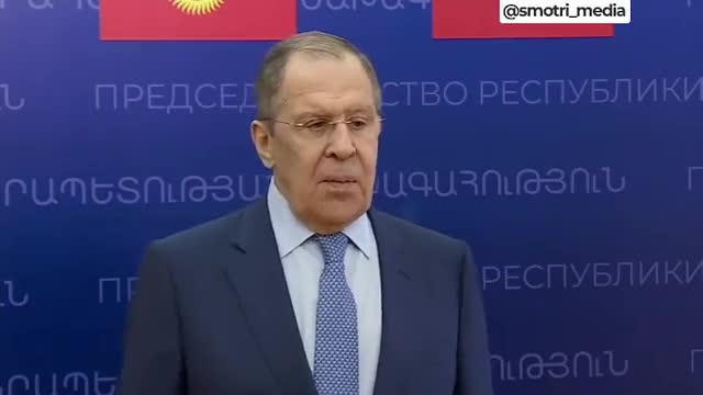 Russian Foreign Minister Lavrov: "We are still open to dialogue