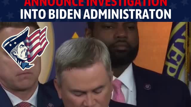 BREAKING: TOP GOP ANNOUNCE INVESTIGATION INTO JOE BIDEN!