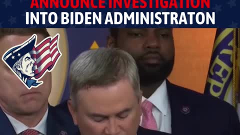 BREAKING: TOP GOP ANNOUNCE INVESTIGATION INTO JOE BIDEN!